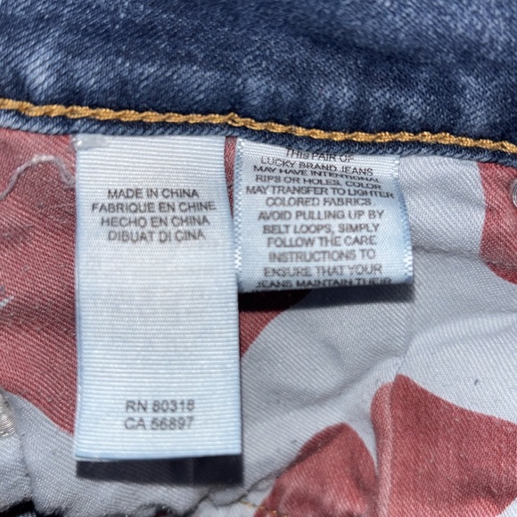 Lucky🍀Brand Low Rise Lolita Skinny Jeans, Size 0/25 - Picture 16 of 16